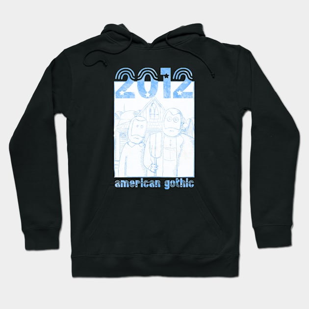 American Gothic 2012 - Vintage Hoodie by PaulWebster